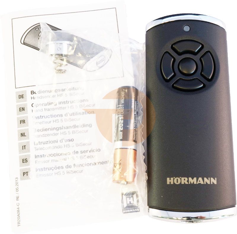 Handheld transmitter H?MANN HS1-868 BS BLACK