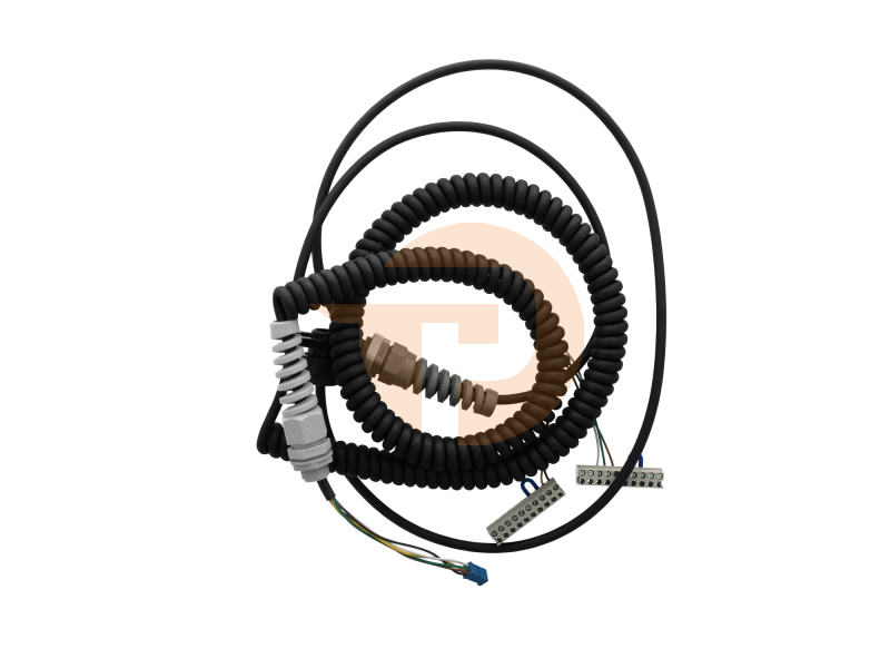 Spiraalkabel SET MFZ 5x0,25 mm² 3,0m