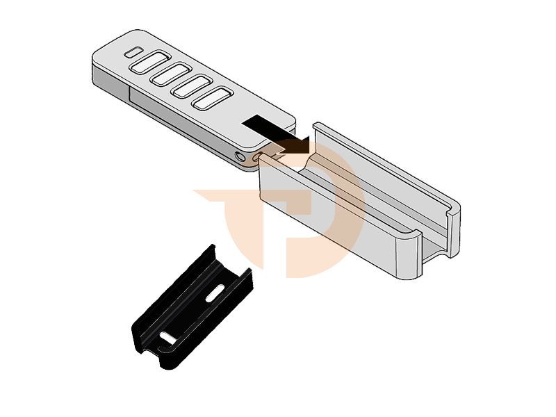 Remote holder for Sommer PEARL