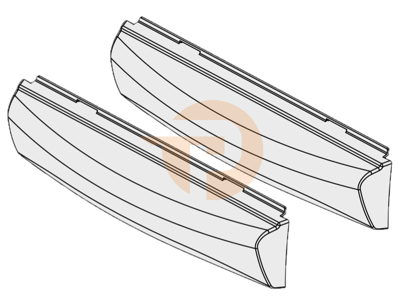 Cover for light C.3xx (2pcs) (Comfort 360/370/380)