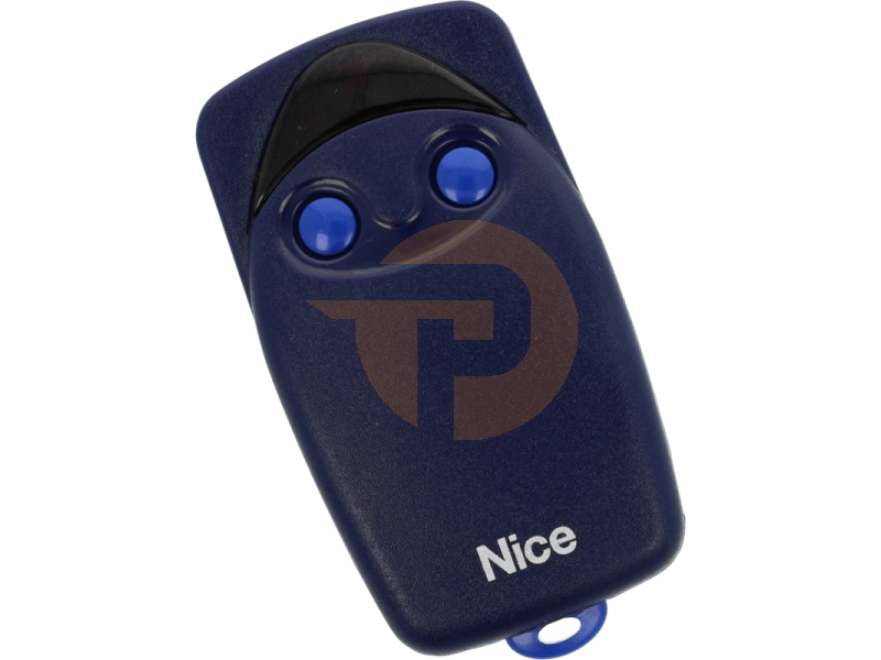 Handzender Nice FLO2 433MHz (blauwe uitvoering) dip-switch