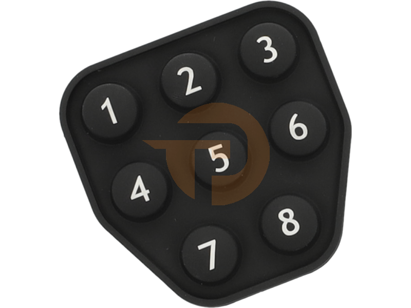 Handheld transmitter Tele Radio T60TX-08ST* printed button cover