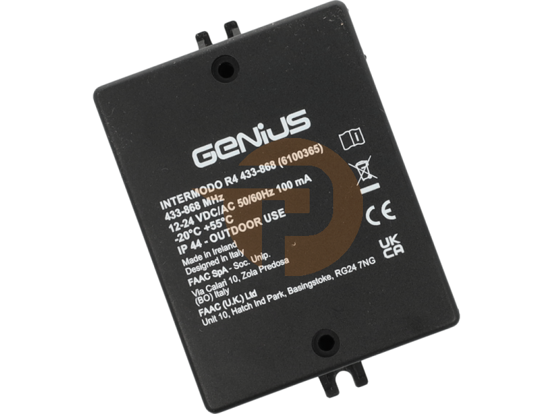 Receiver Genius Intermodo R4 433+868MHz 4Chan 12-24V