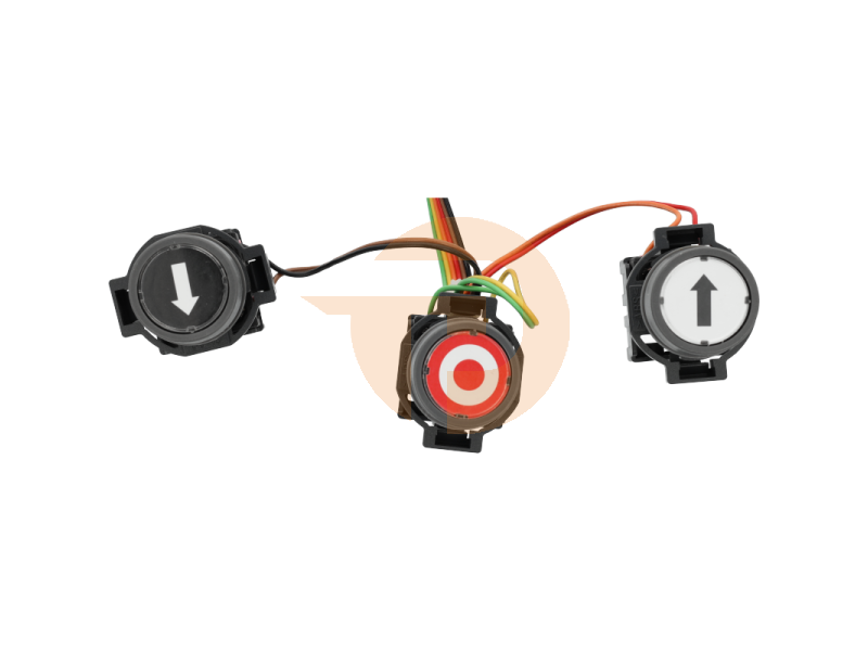 Push button-set MFZ up-stop-down for AS1/AS130/CS300