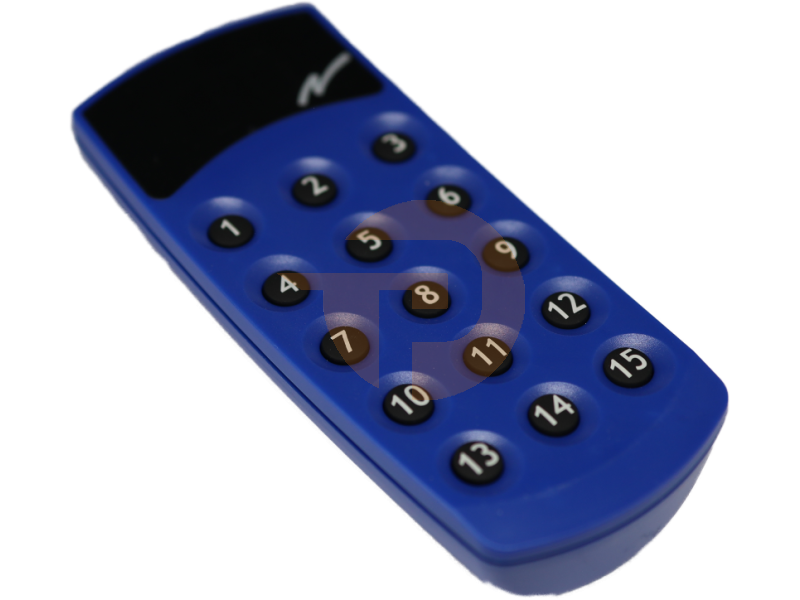 Handzender Tele Radio T60TX-15SML met 15 kanalen 433MHz