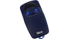 Handzender Nice FLO2 433MHz (blauwe uitvoering) dip-switch