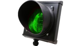 verkeerslicht met LED 3W groen 230V_front1