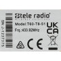 Tele Radio T60-T8-51 / CO-TX-MNL6 mini transmitter remote control zender Fernbedienung funk sender