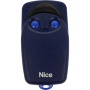 Handzender Nice FLO2 433MHz (blauwe uitvoering) dip-switch