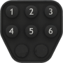 Printed button cover M151260 100-000-368-40 rubbermatje drukknopmatje keypad puch button pad  Ersatz-Tastaturmatte