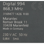 Ontvanger Marantec Digital 994 868MHz Bi-Linked