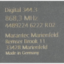 Ontvanger Marantec Digital 344.3