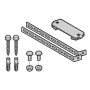 Hörmann Ecostar Rail FS-3(-M) rail plafond montagebeugel / rail cailing mounting bracket / Grundplatte zur Befestigung der Schienenabhängung. Deckenhalterungsschiene