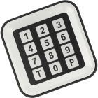 Berner BDS690 wireless keypad 10K 868MHz BiSure