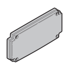 Hörmann deksel SKS behuizing 638198 onderloopbeveiliging Housing Cover for SKS Housing Gehäusedeckel für SKS-Gehäuse Gehäuseoberteil ohne Verschraubung