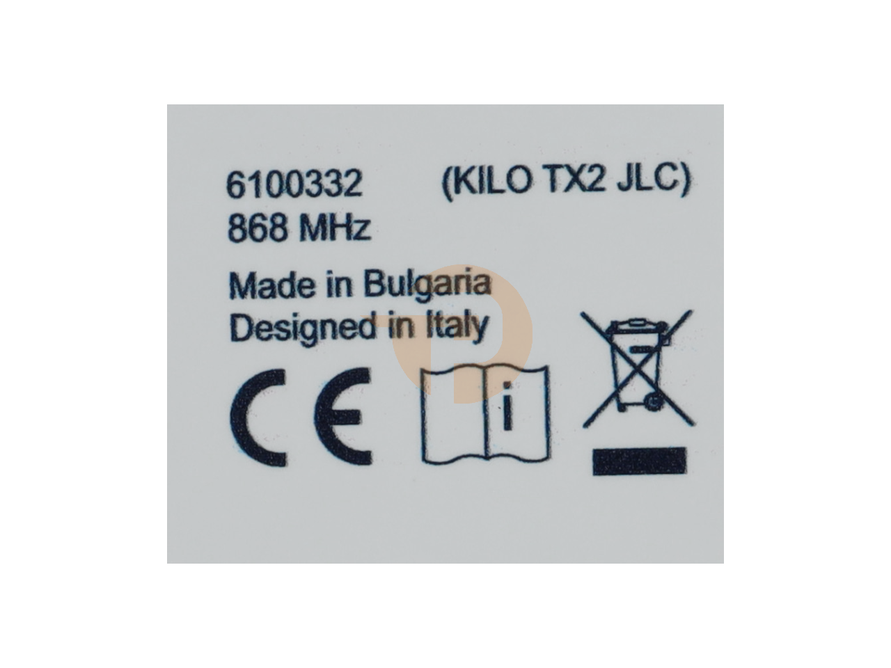 Pour GENIUS KILO TX4 TX2 JLC Ouvre-porte de garage Télécommande 2-4