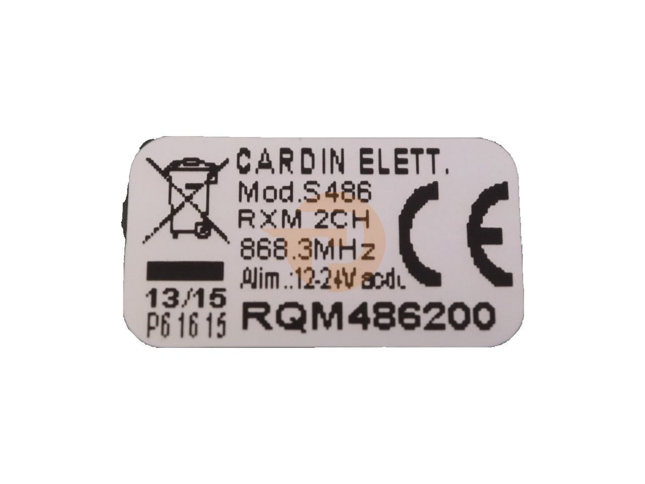Mini récepteur modulaire CARDIN RQM449200, 433.92Mhz
