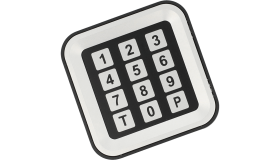 Codetableau Berner BDS690 868MHz BiSure 10K