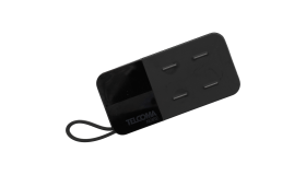 Handzender Telcoma Noire 4 met 4 kanalen