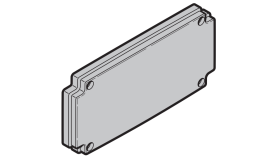 Hörmann deksel SKS behuizing 638198 onderloopbeveiliging Housing Cover for SKS Housing Gehäusedeckel für SKS-Gehäuse Gehäuseoberteil ohne Verschraubung