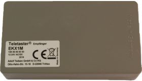 Receiver Tedsen Teletaster EKX1M front