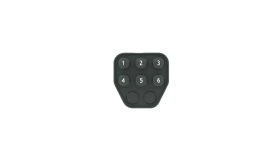 Printed button cover M151260 100-000-368-40 rubbermatje drukknopmatje keypad puch button pad  Ersatz-Tastaturmatte