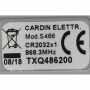 Handzender Cardin TXQ486200 met 2 kanalen