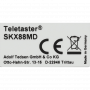 Handzender Tedsen Teletaster SKX88MD met 8 kanalen