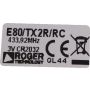 Handzender Roger E80TX2RRC