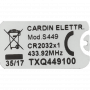 Handzender Cardin TXQ449100 met 1 kanaal