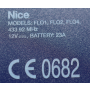 Remote Nice Flo1 label