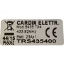Handzender Cardin TRS435400 met 4 kanalen (grijs)