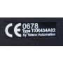 Handzender Teleco TXR434A02 label