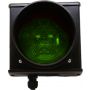 verkeerslicht met LED 3W groen 230V_front