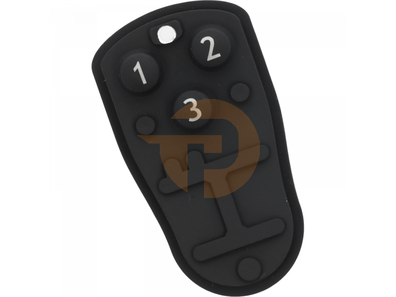 Remote Tele Radio T20TX printed button cover 123