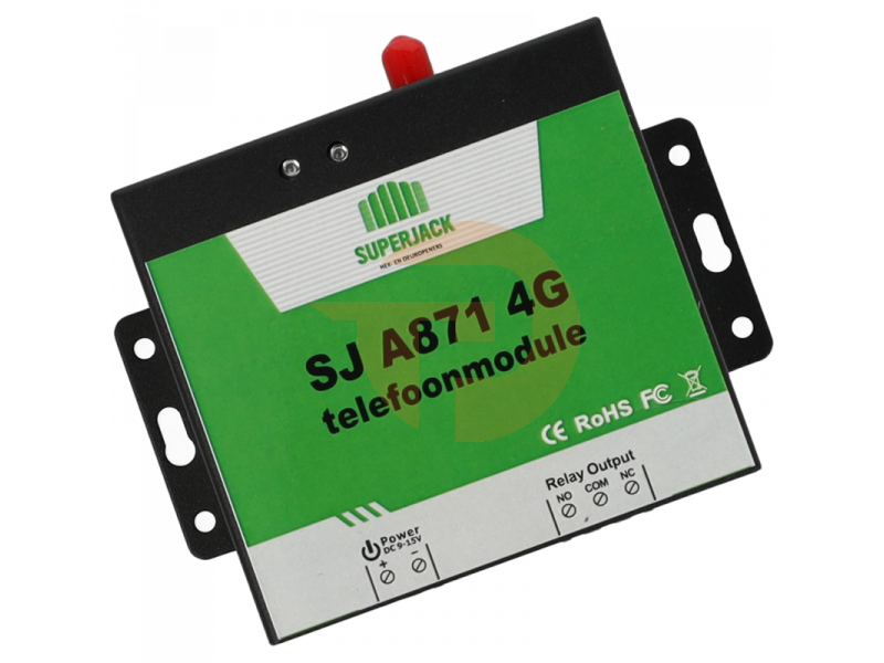 GSM-afstandsbediening SuperJack SJ A871 4G & SIM-kaart