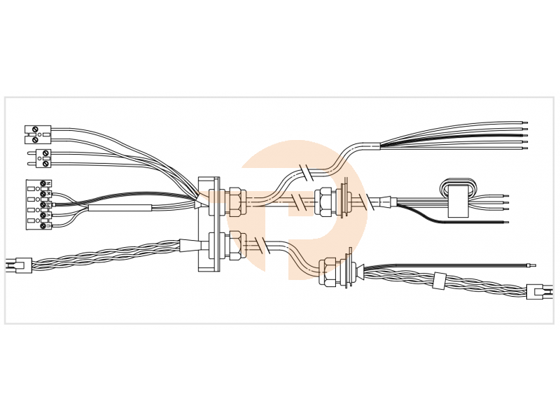 Wiring harness MFZ for STA FU-E 0,75 length 7 meters